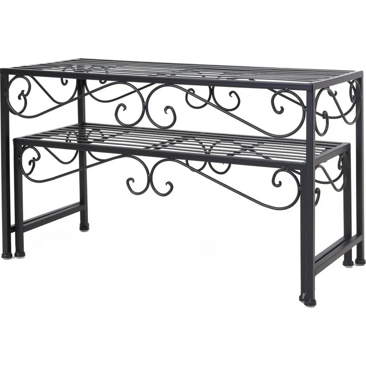 Frank Flechtwaren Sitzbank, Bank Ranken 2er Set – Bild 3