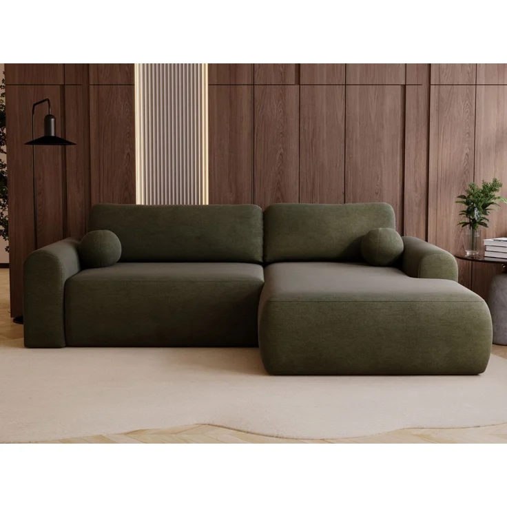 GrainGold Ecksofa L-Form Savana L, Set, DL-Mechanismus, Wellenfederkern, Schlaffunktion, Bettkasten – Bild 1