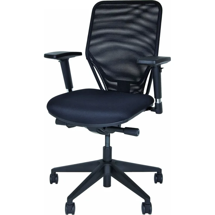 BISLEY Bürostuhl Seating Bürodrehstuhl mit 4D Armlehne Drehstuhl mit Polstersitz - Modell: Optime mit Netzrücken, DSON-733