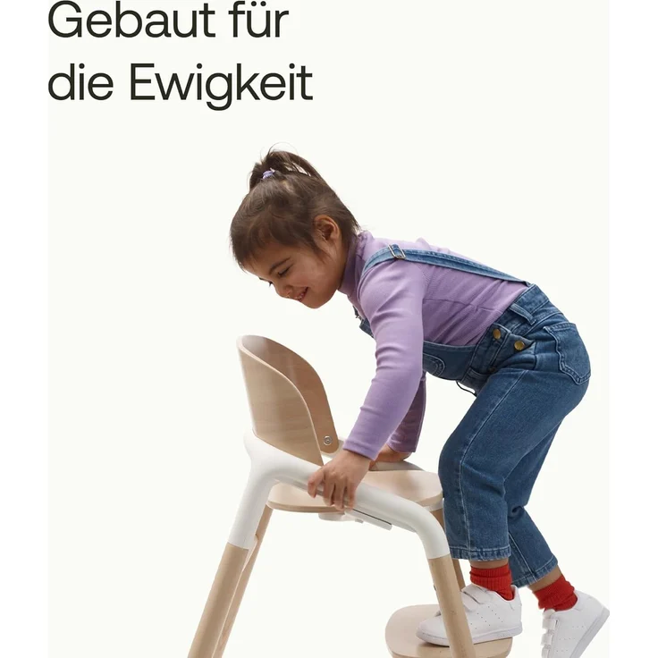 Bugaboo Hochstuhl Giraffe Warmes Holz / Grau – Bild 6
