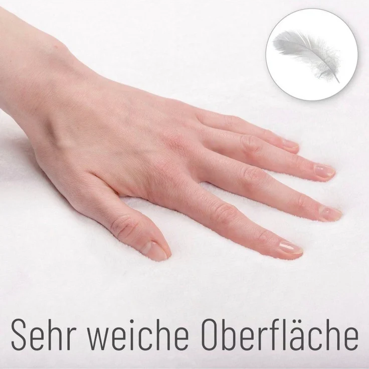 Sanilo Badematte Granit, Höhe 15 mm, rutschhemmend beschichtet, fußbodenheizungsgeeignet, schnell trocknend, Polyester, rechteckig, Badteppich, super weich, Granitoptik, bedruckt, waschbar – Bild 2