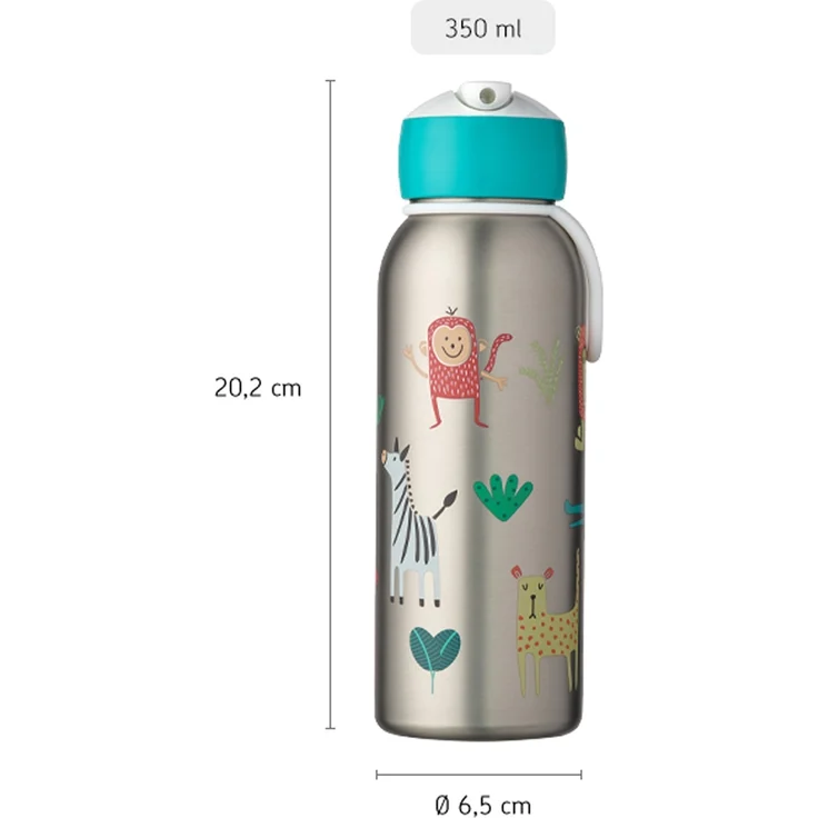 Mepal CAMPUS Thermoflasche Flip-Up 350 ml Unicorn Glow (2025) – Bild 6