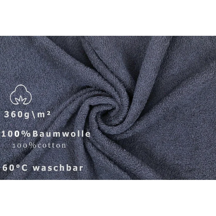 Betz Handtuch Set Betz 12 TLG. Handtuch Set Berlin, 100% Baumwolle (12 Teile, 12-St) – Bild 4