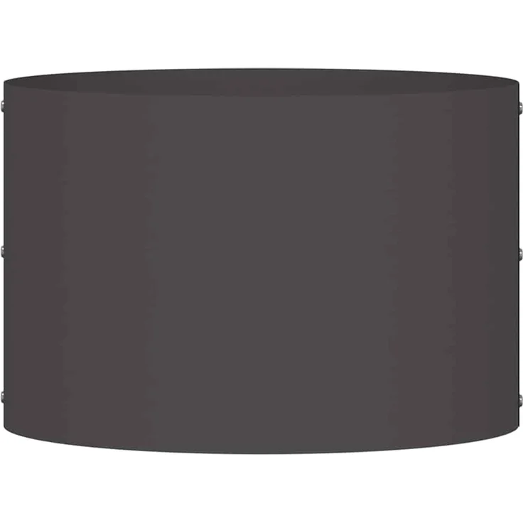 vidaXL Pflanzenring Schwarz 30 x 30 x 20 cm Kaltgewalzter Stahl 873592 – Bild 4