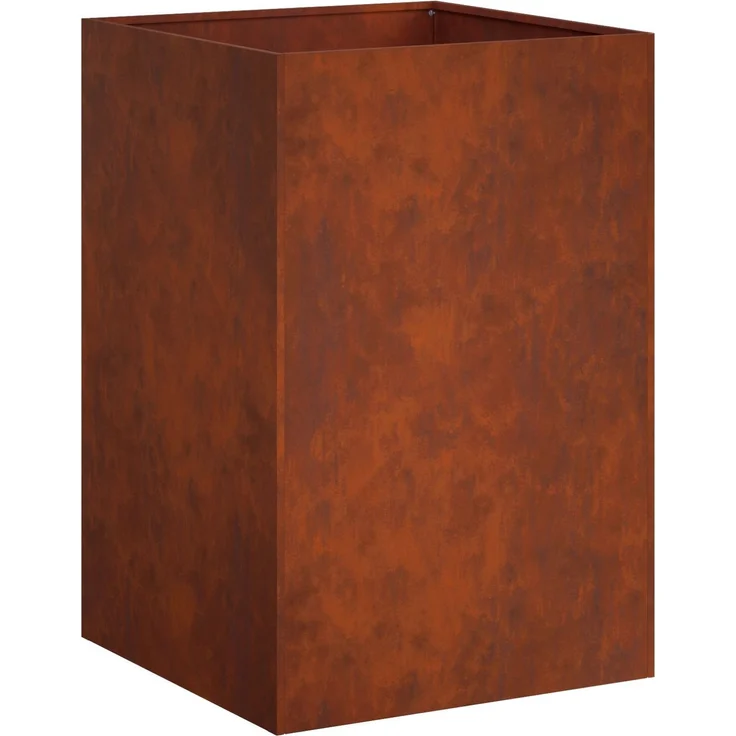 vidaXL Garten-Pflanzgefäß 2 Stk. Rostoptik 40 x 40 x 75 cm 8005385 – Bild 3