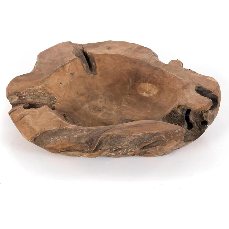 DESIGN DELIGHTS Dekoschale DEKO SCHALE "Holz massivROOTS 40", Holz massivholzwurzel, Ø 40 cm, H – Bild 1