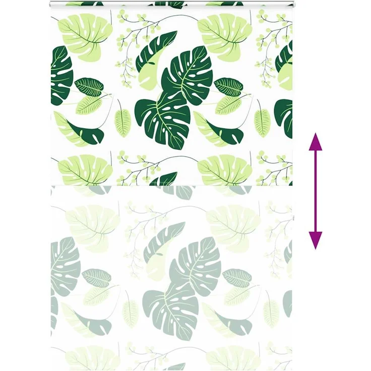 vidaXL Duschrollo mit Kassette 160x240 cm Stoffbreite 156 cm 4014974 – Bild 5