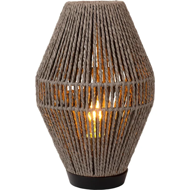 LUCIDE CORDULLE - Tischlampe - 1xE27 - Grau19118 – Bild 1