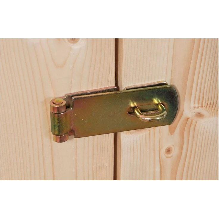 Karibu Gartenhaus Amberg 3 Terragrau 19mm Wandstärke – Bild 6