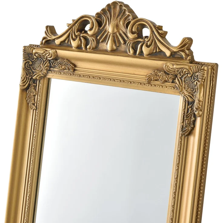 Standspiegel Arezzo 160x40 cm Gold [en. casa] – Bild 6