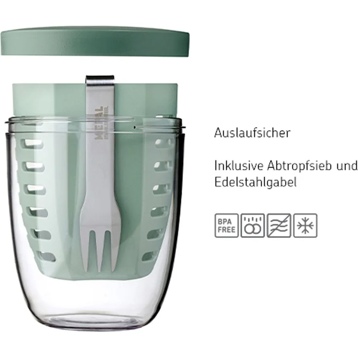 Mepal ELLIPSE Fruitpot Nordic Blue 600 ml – Bild 2