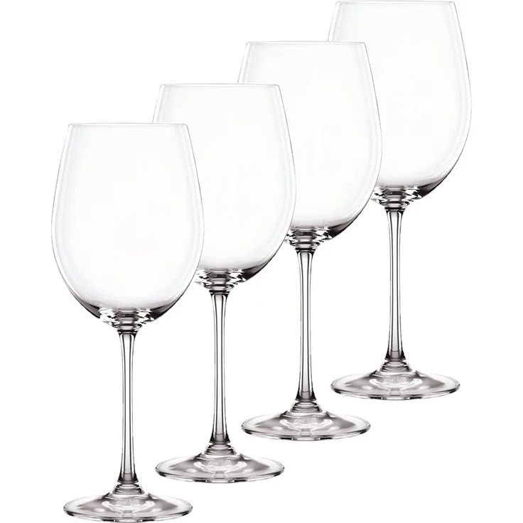 Spiegelau & Nachtmann 4-teiliges Bordeaux-Pokal Set, Kristallglas, 763 ml, Vivendi, 0085694-0