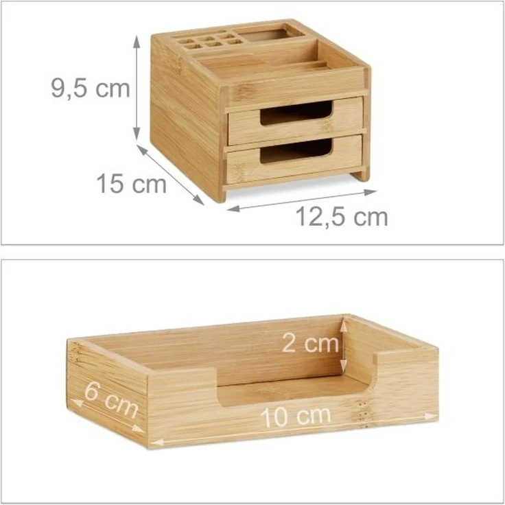 2 tlg. Schreibtisch Set 10024838 – Bild 4