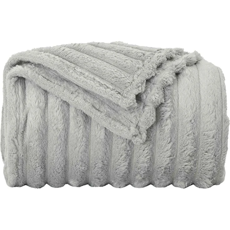 vidaXL Wohndecken 6 Stk. Grau 150 x 130 cm 2.85 Fleece 42016877 – Bild 5