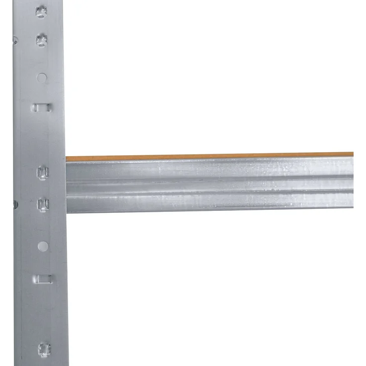 shelfplaza HOME 200x45x50 cm Schwerlastregal in grau-verzinkt mit 7 Böden und 125 kg Traglast pro Boden – Bild 3