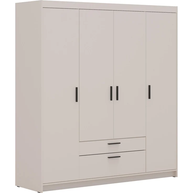AX LIVING Schubladenschrank Garderobe Beige Schrank Storicos 4T 176,3cm – Bild 1
