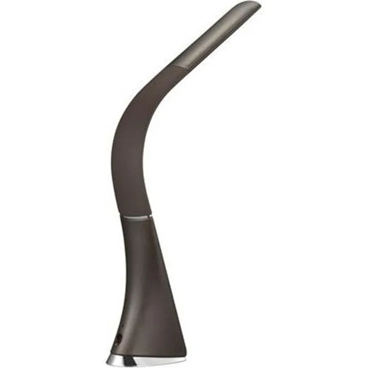 Platinet Schreibtischlampe mit Thermometer PDLU2BR 7W (43599)