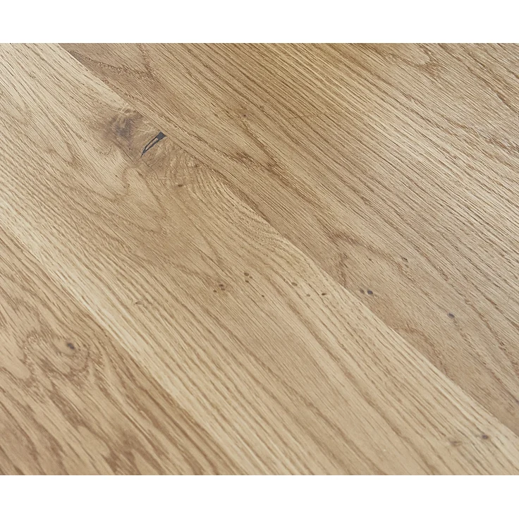Lowboard Live-Edge 230 cm Eiche Natur 4 Schübe Massiv Baumkante – Bild 3