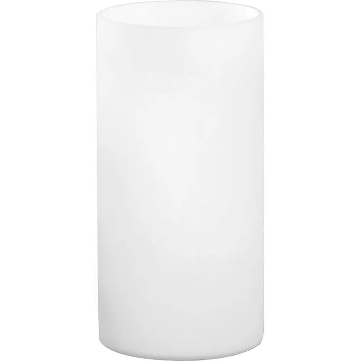 Eglo 81827 Tischleuchte GEO E14 max. 1X60W Glas, Kunststoff weiss H:20cm Ø10cm mit Kabelschalter