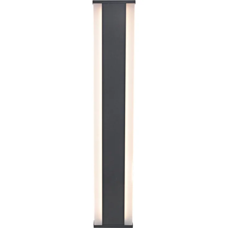 LED Außen-Wandleuchte Kyoto II 60 cm schwarz 8 W dimmbar – Bild 1