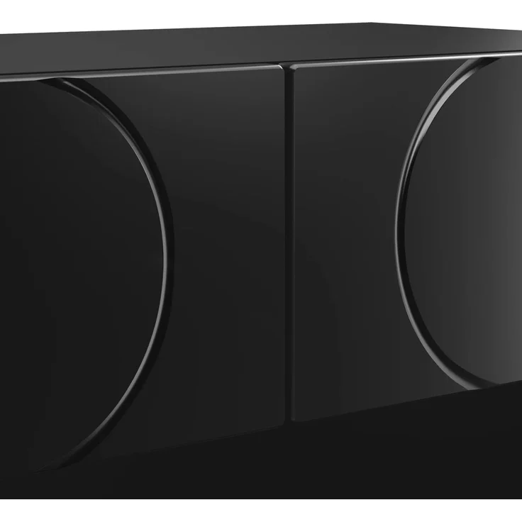 vidaXL Schuhschrank 73 x 38 x 87,5 cm Holzwerkstoff Schwarz 8011658 – Bild 8