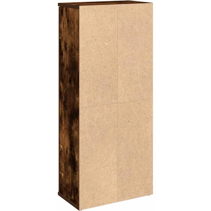 vidaXL Badezimmerschrank mit Rollenhalter Räuchereiche 39x22x90 cm 858528 – Bild 10