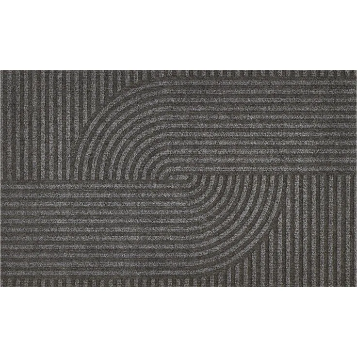 Andiamo Fußmatte Yukon, rechteckig, Höhe: 6 mm, Schmutzfangmatte, modernes Design, robust, waschbar, rutschhemmend