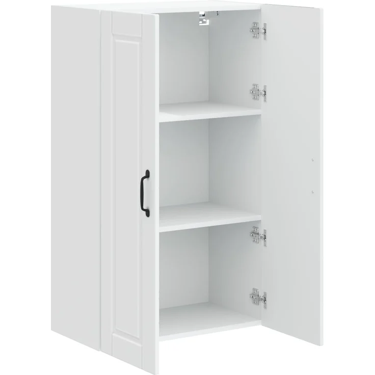 vidaXL Wandschrank PORTO Hochglanz-Weiß 60 x 31 x 100 cm Holzwerkstoff 885489 – Bild 5