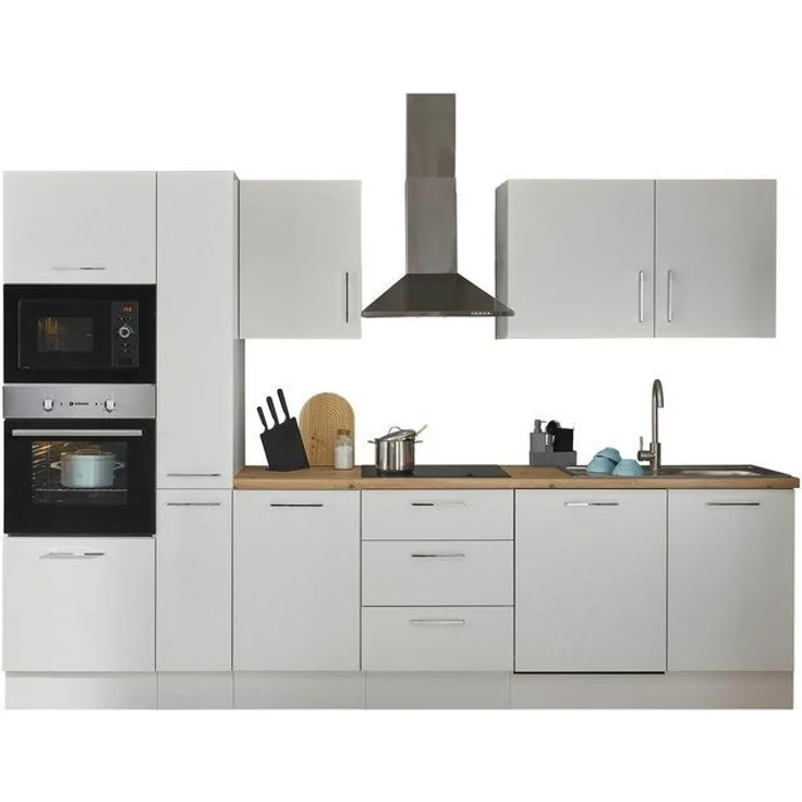 BASIC by Balculina Küchenzeile Turin, Breite 310 cm, wahlweise mit E-Geräten – Bild 3
