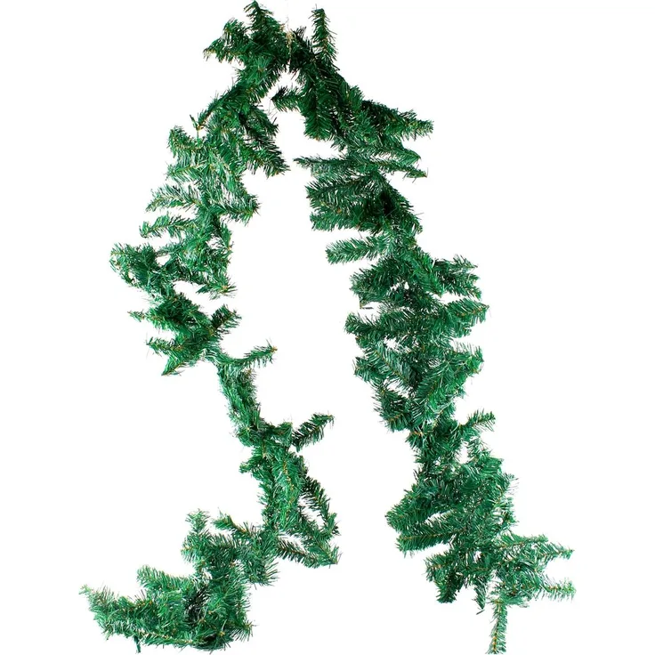 Künstliche Weihnachtsgirlande Girlande Weihnachtsdeko Tannengirlande 2,7m