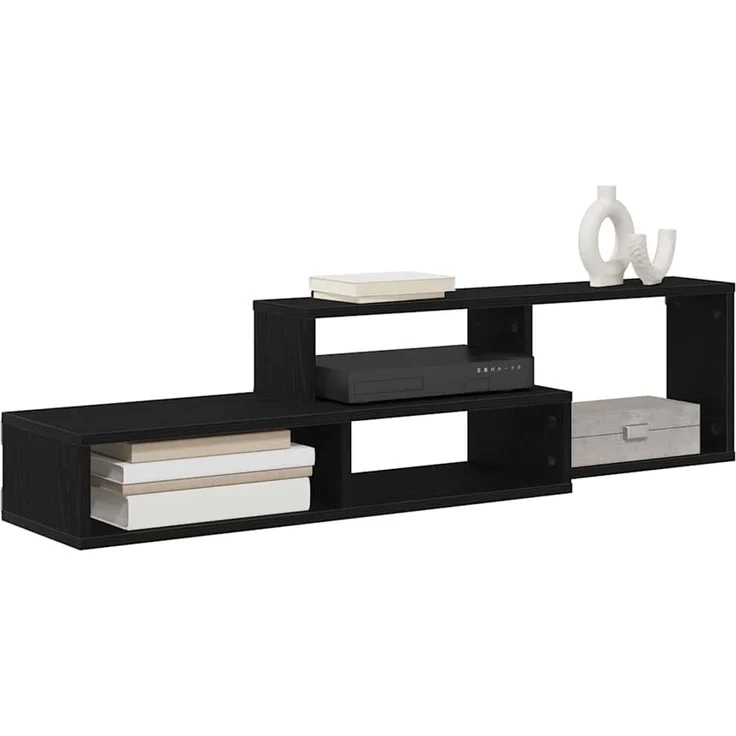 Wand-TV Stand, TV-Regal 120x25x28,5cm Holzwerkstoff – Bild 3