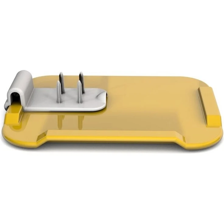 Ornamin Frühstücksbrett ORNAMIN Kleines Essbrettchen mit Zubereitungshilfe, Qualitätskunststoff, (Set, 2-St, 1x Essbrettchen I 1x Zubereitungshilfe), Esshilfe l Anti-Rutsch I bruchstabil I Made in Germany – Bild 3