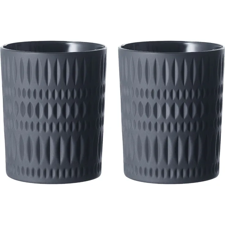 NACHTMANN 105395 ETHNO Tumbler SCHWARZ 2er Set