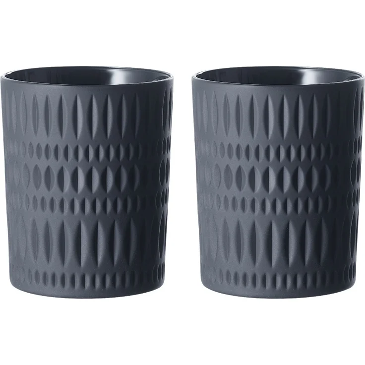 NACHTMANN 105395 ETHNO Tumbler SCHWARZ 2er Set – Bild 1