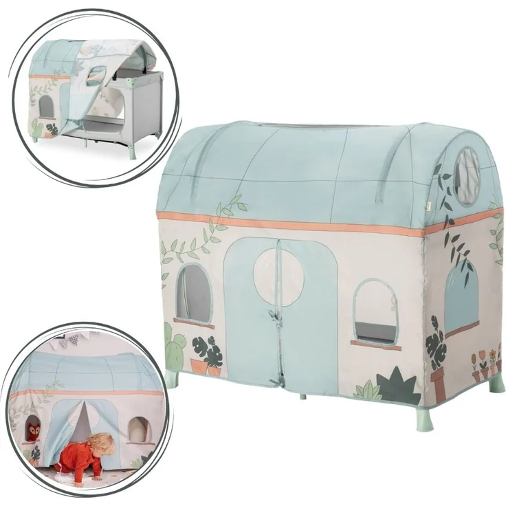 Travel Bed Cover / Spielüberwurf für Reisebetten Plants – Bild 2