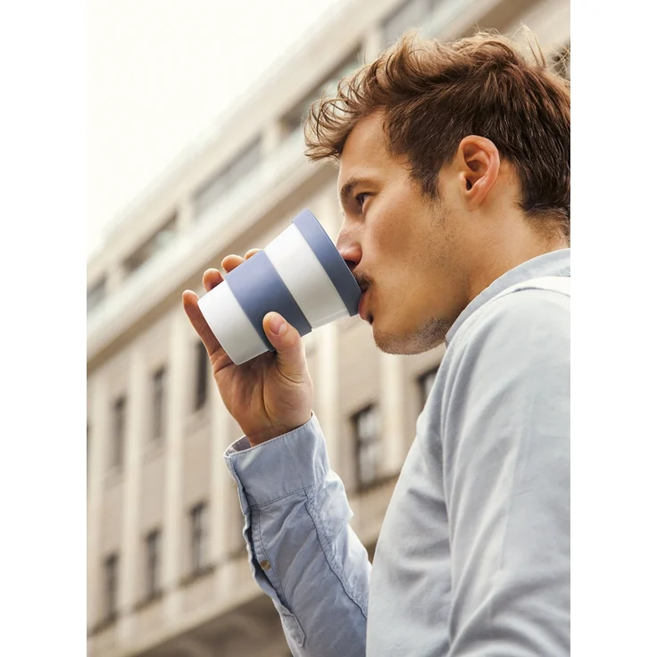 KAHLA cupit To Go Becher 0,35 l Banderole royal blue – Bild 4