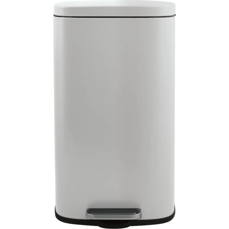 Treteimer Akira - Weiß matt 50 Liter