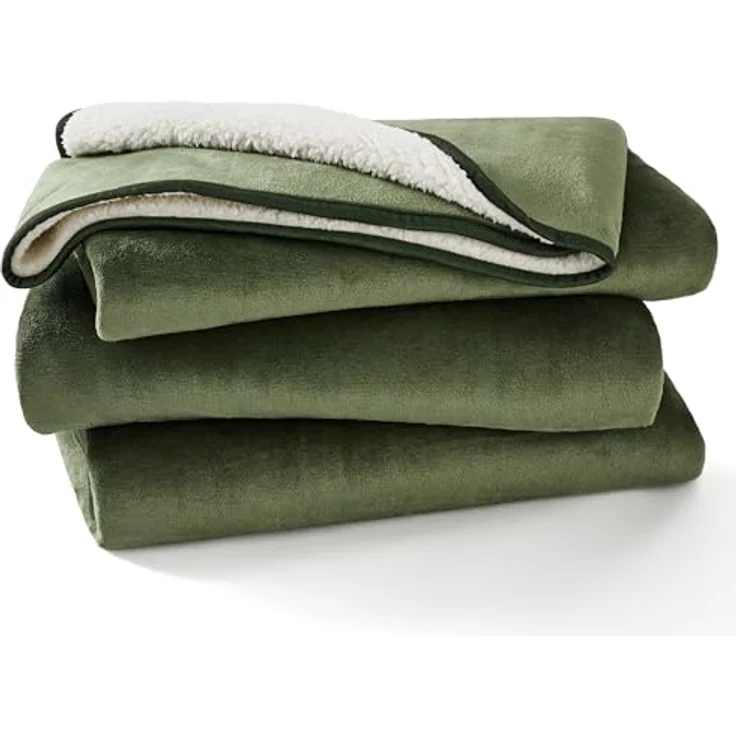 Lesure wasserdichte Hundedecke Grosse Hunde - 229x218 cm waschbar Hundedecke Outdoor, XXL Fleece Sofaschutz Decke groß, Katzendecke flauschig für Couch, Olivgrün – Bild 10