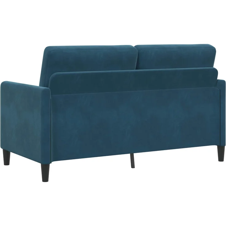 vidaXL Sofa Set mit Stauraum 2 stk. Blau Polyester 3429255 – Bild 4