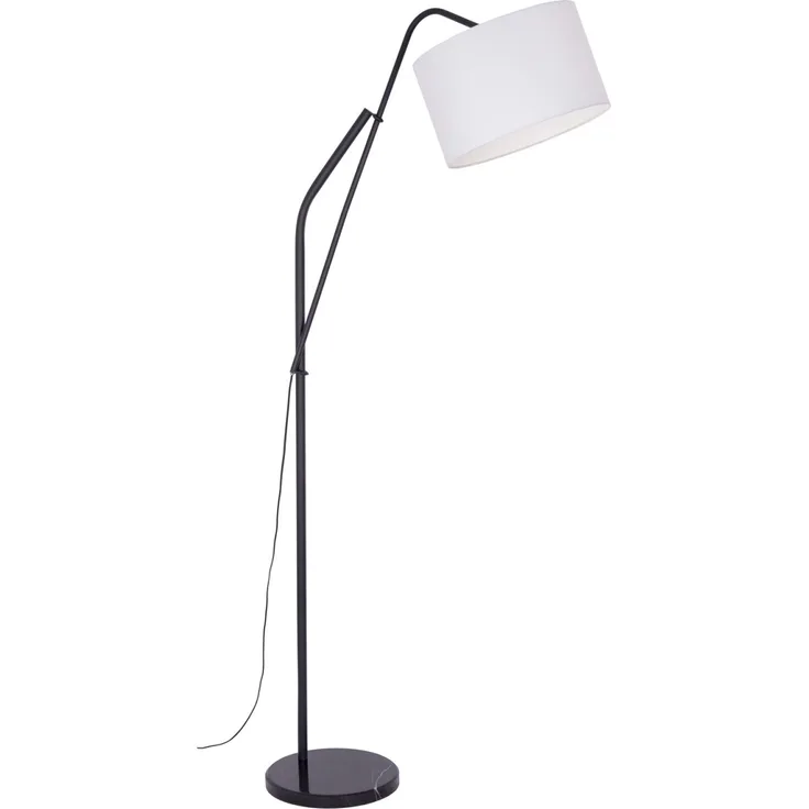 NOWA Stehlampe Stehleuchte ALTO, Ein-/Ausschalter Fußschalter, ohne Leuchtmittel, frei wählbar, Stehlampe modern