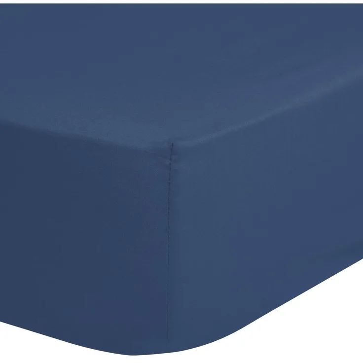 Good Morning Spannbettlaken, Blue, 180x220 cm, 100% Baumwolljersey