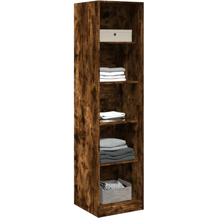 vidaXL Kleiderschrank Altholz-Optik 50x50x200 cm Holzwerkstoff 3307718 – Bild 3