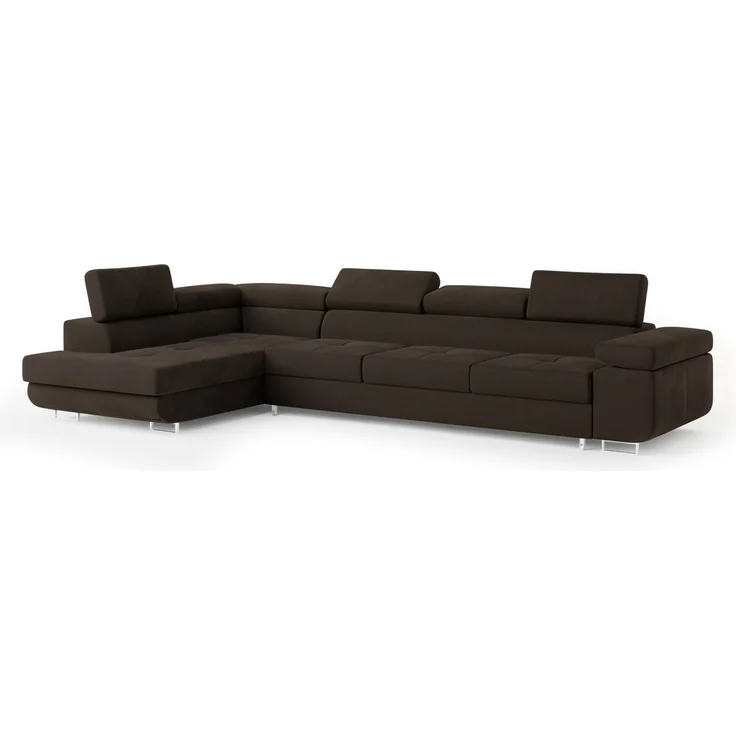 Masseno Ecksofa VICENTE mit Schlaffunktion L-Form, Sofa mit Bettkasten – Bild 2