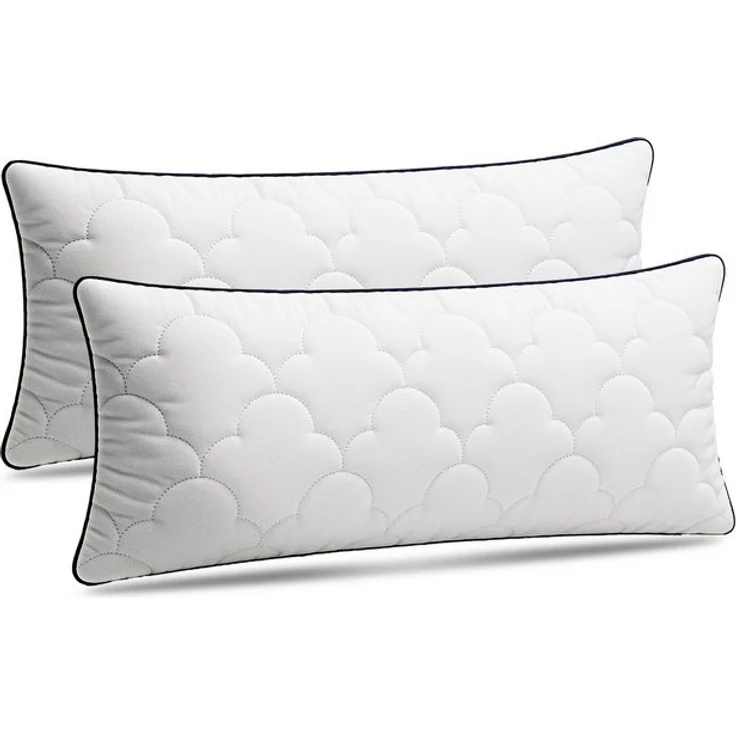 Gentle North Microfaserkissen Hochwertige Kopfkissen in Hotelqualität - verschiedene Größen, Füllung: 100% Polyester, Seitschläfer, Rückenschläfer, Seitenschläfer, Bauchschläfer, 1- oder 2-tlg, Reißverschluss für Füllung, waschbar, Made in EU, allergik... – Bild 4