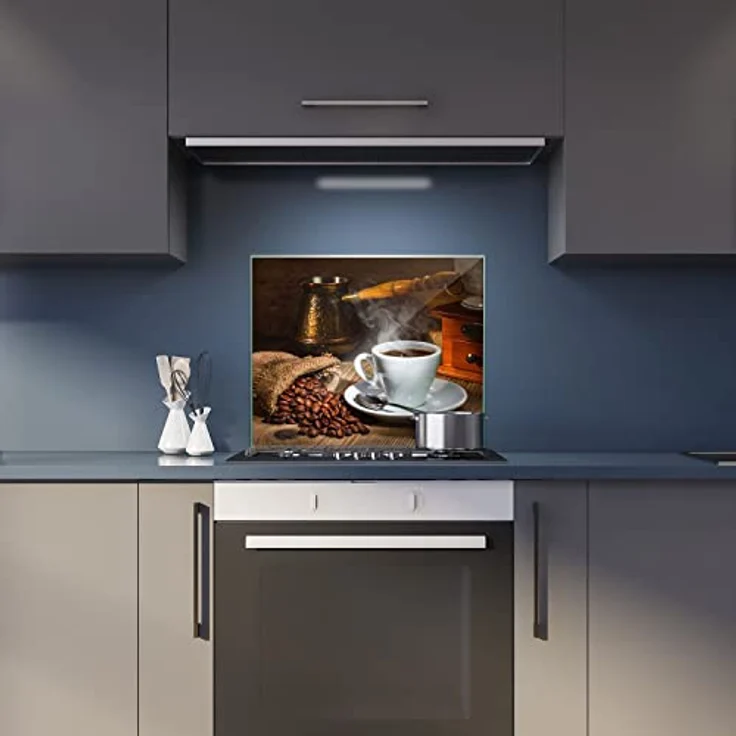 Decorwelt Herd-Abdeckplatte Herdabdeckplatte Abdeckung Ceranfeld Abdeckplatte Kaffee Schneidebrett, (1 Teilig, 1 tlg), für alle Herdarten excl. Gasherde – Bild 7