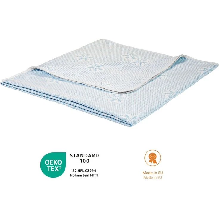 sleepling Sommerbettdecke Cool, ultra leicht, wirkt kühlend, kühle und warme Seite – Bild 3
