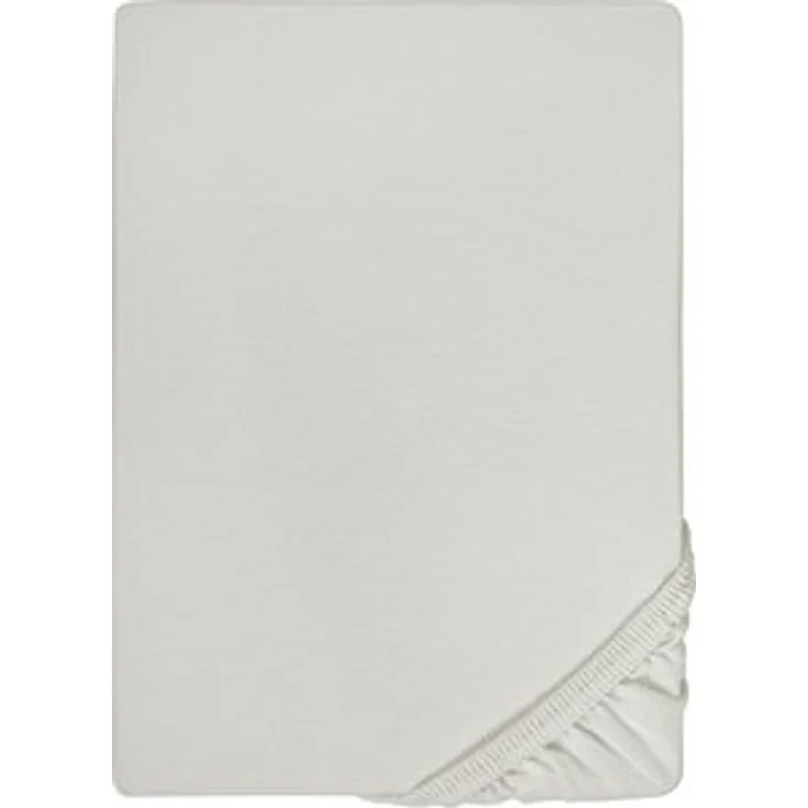 biberna Feinjersey-Spannbetttuch 0077144, grau, 1x 90x190 cm - 100x200 cm – Bild 6