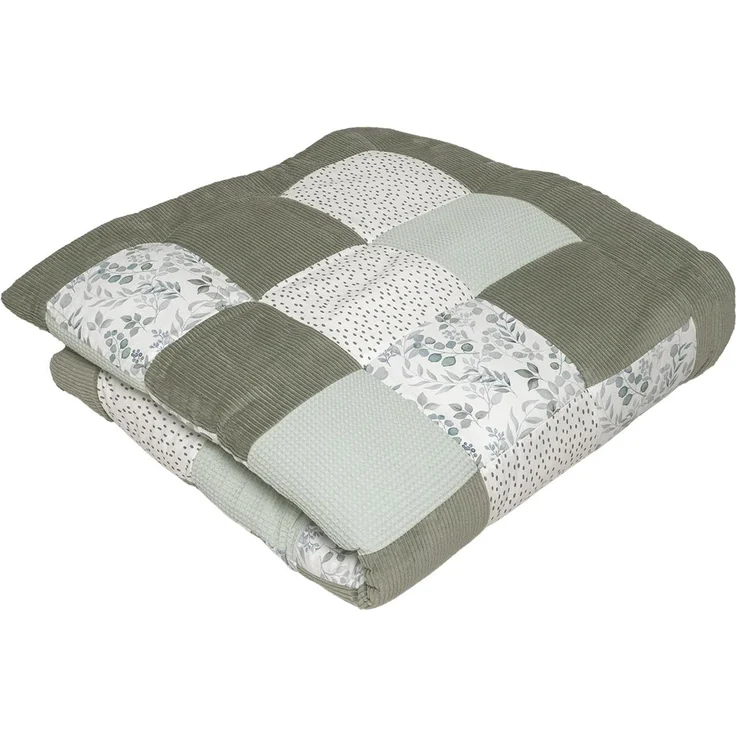 ULLENBOOM Krabbeldecke für Baby 120x120 cm - Dick und weich gepolstert