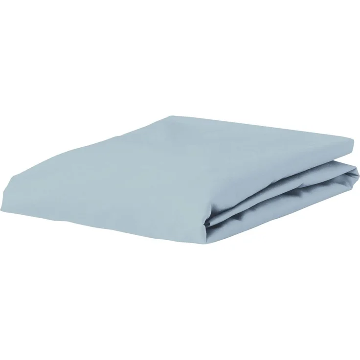 Essenza Spannbettlaken The Perfect Organic Jersey, Iceblue, 90x200 - 100x220 cm