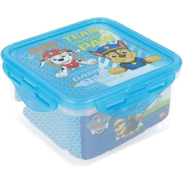 Paw Patrol Lunchbox – Quadratischer Brotdose Behälter 730 ml für Kinder – Bild 2